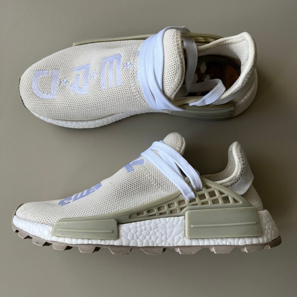 Adidas Pharrell x N.E.R.D. x NMD Human Race Trail EE8102 Pw Hu 7.5 Rare ee8102